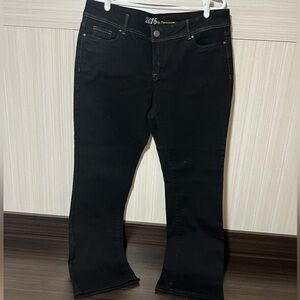 Parasuco 2016 Women's Black Boot Cut Jeans size 12